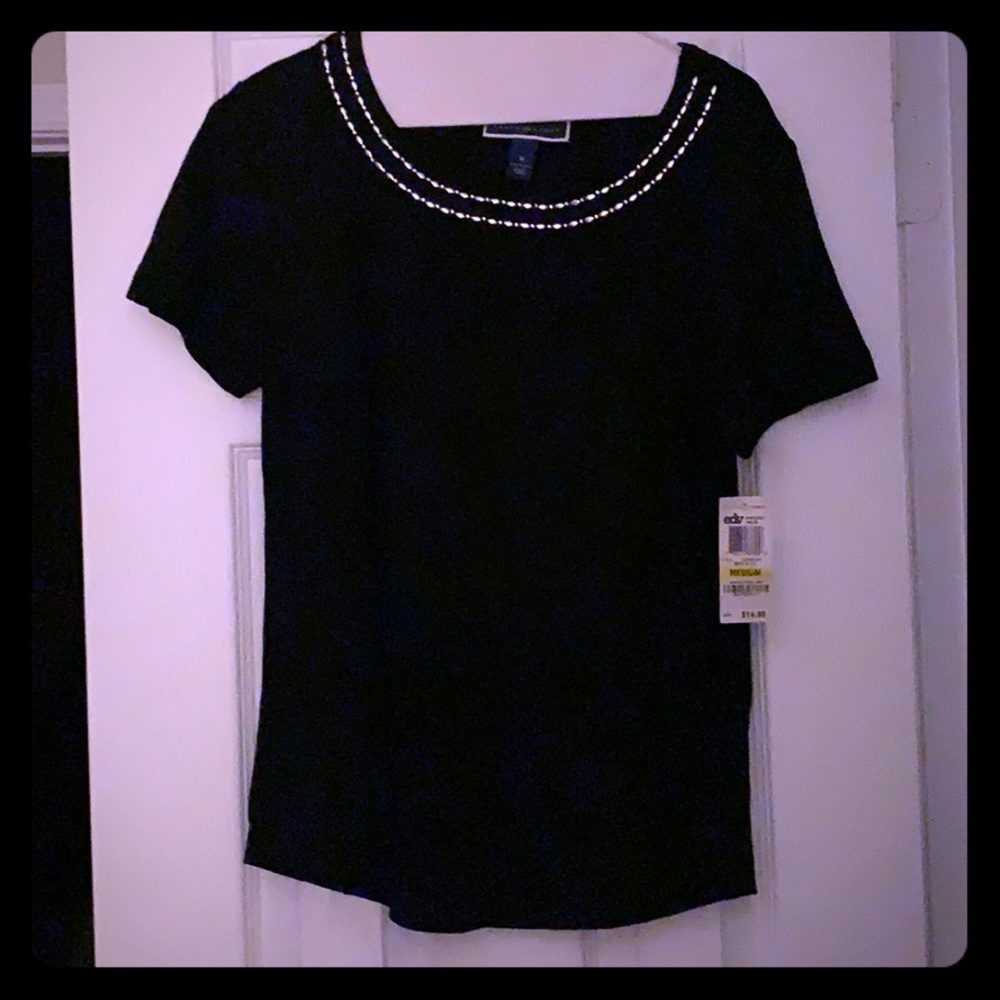 Black shirt—medium-brand new